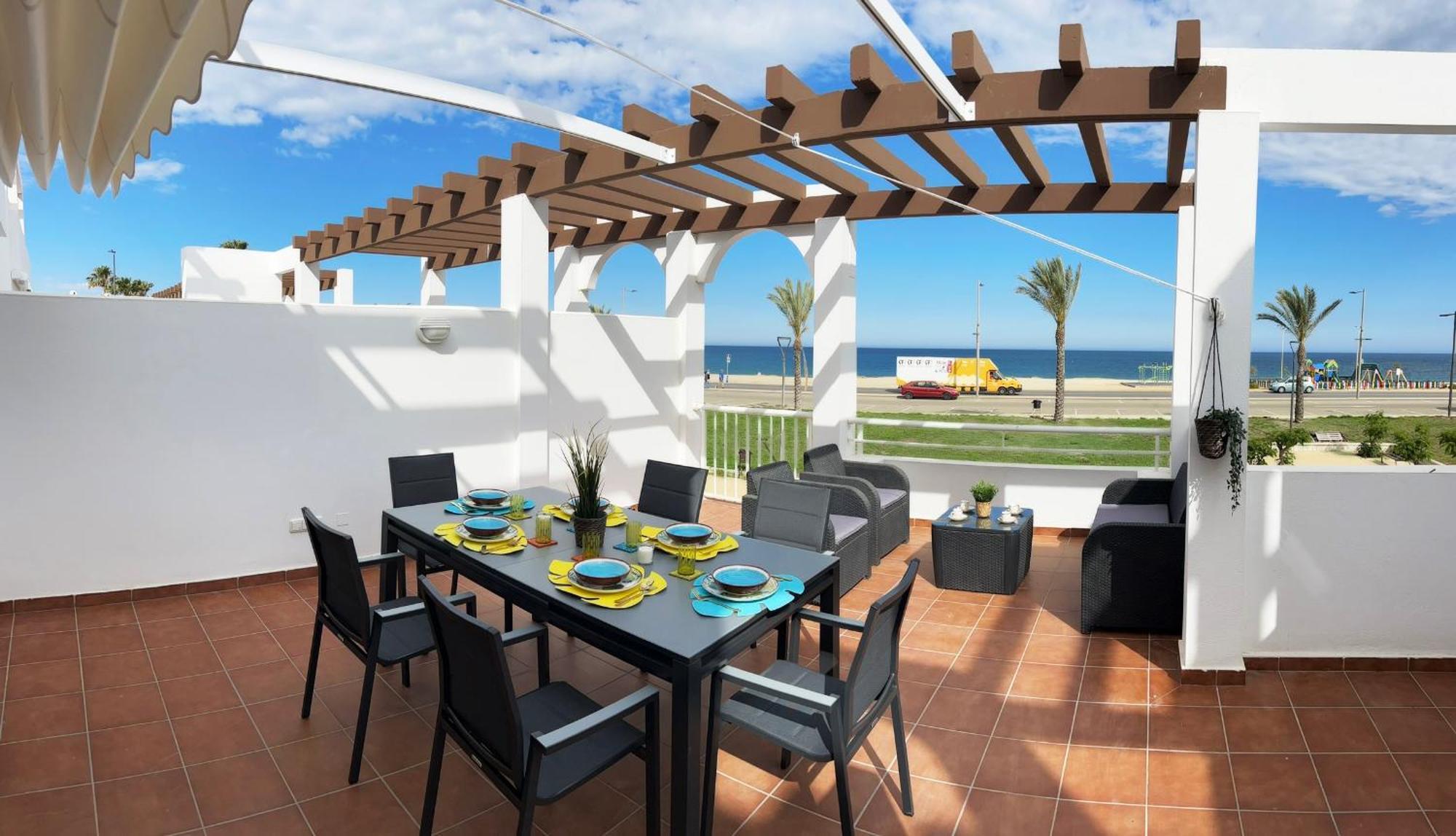 Appartamento Casa Con Piscina, Mojacar Playa Esterno foto